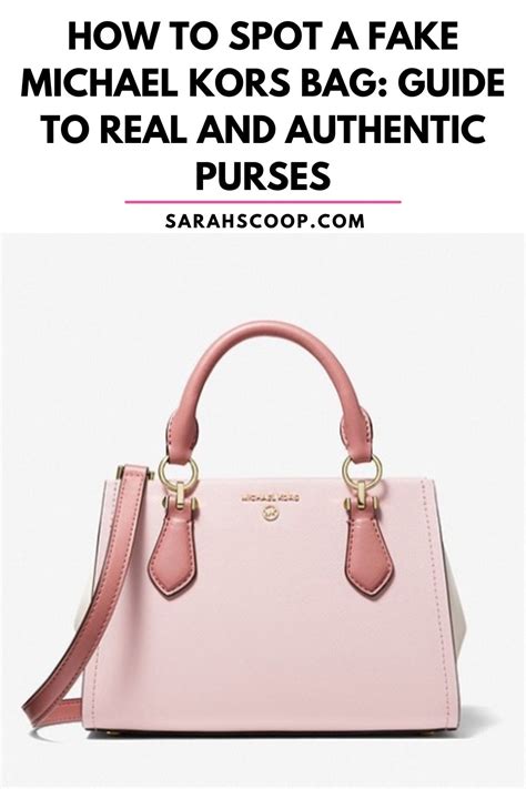 how to spot a fake michael kors handbag|best michael kors knockoff handbags.